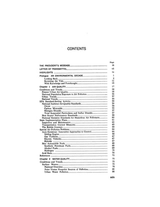 August 1979 The Tenth Annual Report Of The Council On Environmental Quality