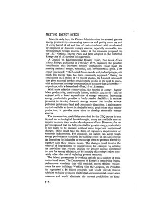 August 1979 The Tenth Annual Report Of The Council On Environmental Quality