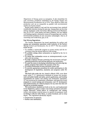 August 1979 The Tenth Annual Report Of The Council On Environmental Quality