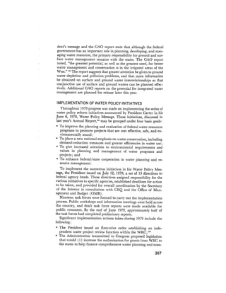 August 1979 The Tenth Annual Report Of The Council On Environmental Quality