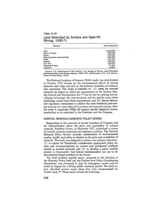 August 1979 The Tenth Annual Report Of The Council On Environmental Quality