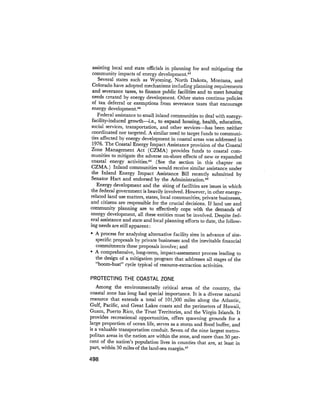 August 1979 The Tenth Annual Report Of The Council On Environmental Quality