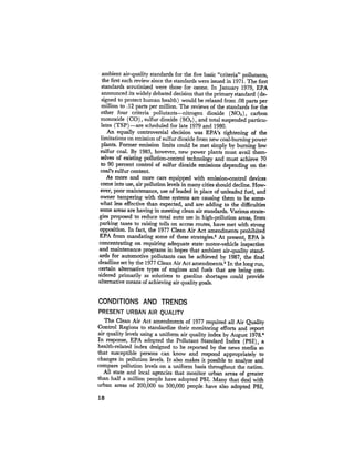 August 1979 The Tenth Annual Report Of The Council On Environmental Quality