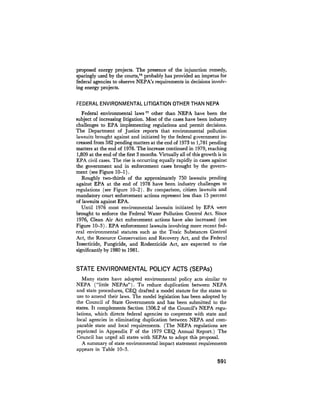 August 1979 The Tenth Annual Report Of The Council On Environmental Quality