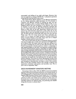 August 1979 The Tenth Annual Report Of The Council On Environmental Quality