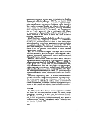 August 1979 The Tenth Annual Report Of The Council On Environmental Quality