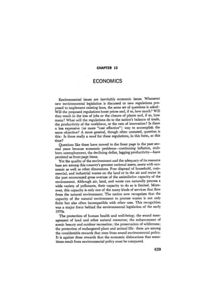 August 1979 The Tenth Annual Report Of The Council On Environmental Quality