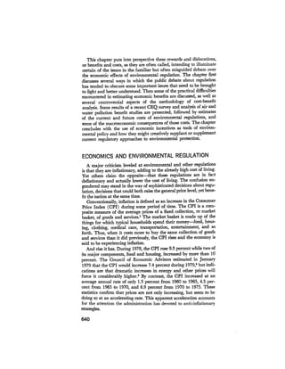 August 1979 The Tenth Annual Report Of The Council On Environmental Quality