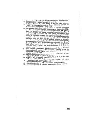 August 1979 The Tenth Annual Report Of The Council On Environmental Quality