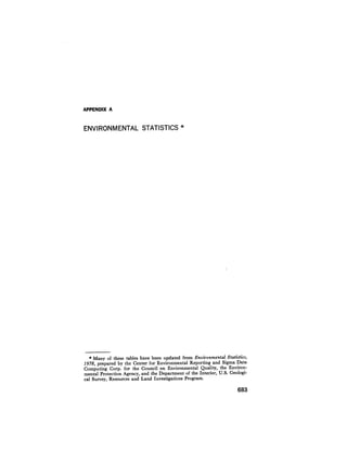 August 1979 The Tenth Annual Report Of The Council On Environmental Quality