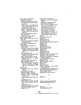 August 1980 The Eleventh Annual Report Of The Council On Env