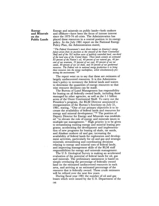 August 1981 The 12th Annual Report Of The Council On Environmental Quality