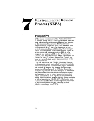 August 1981 The 12th Annual Report Of The Council On Environmental Quality
