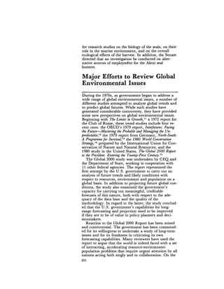 August 1981 The 12th Annual Report Of The Council On Environmental Quality