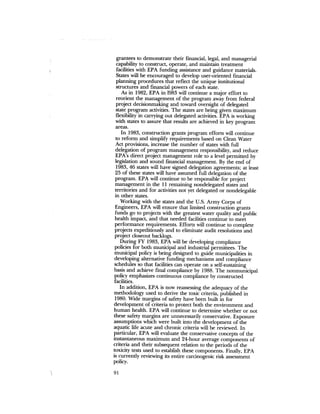 August 1982 The Thirteenth Annual Report Of The Council On Environmental Quality