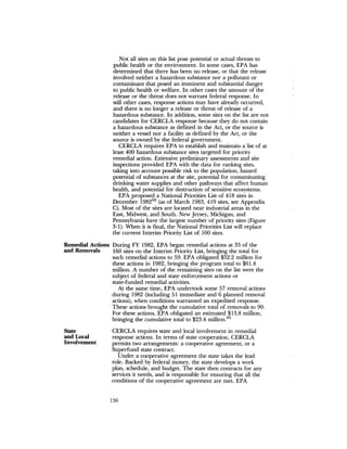 August 1982 The Thirteenth Annual Report Of The Council On Environmental Quality