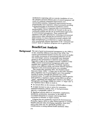 August 1982 The Thirteenth Annual Report Of The Council On Environmental Quality