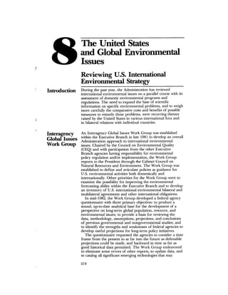 August 1982 The Thirteenth Annual Report Of The Council On Environmental Quality