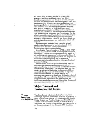 August 1982 The Thirteenth Annual Report Of The Council On Environmental Quality
