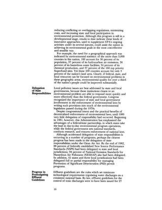 August 1982 The Thirteenth Annual Report Of The Council On Environmental Quality