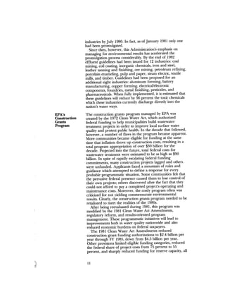 August 1982 The Thirteenth Annual Report Of The Council On Environmental Quality