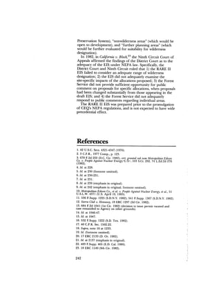 August 1982 The Thirteenth Annual Report Of The Council On Environmental Quality