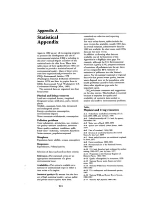 August 1982 The Thirteenth Annual Report Of The Council On Environmental Quality