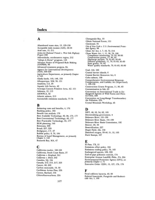August 1982 The Thirteenth Annual Report Of The Council On Environmental Quality