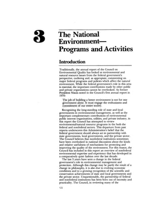 August 1983 The Fourteenth Anual Report Of The Council On Environmental Quality