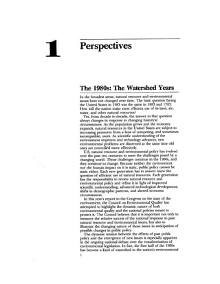 August 1983 The Fourteenth Anual Report Of The Council On Environmental Quality