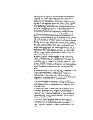 August 1983 The Fourteenth Anual Report Of The Council On Environmental Quality