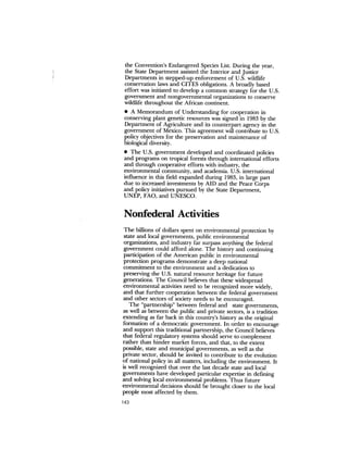 August 1983 The Fourteenth Anual Report Of The Council On Environmental Quality