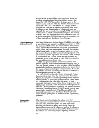 August 1983 The Fourteenth Anual Report Of The Council On Environmental Quality