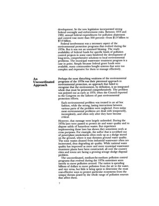 August 1983 The Fourteenth Anual Report Of The Council On Environmental Quality