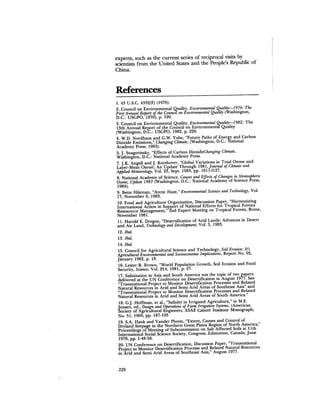 August 1983 The Fourteenth Anual Report Of The Council On Environmental Quality