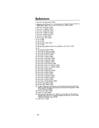 August 1983 The Fourteenth Anual Report Of The Council On Environmental Quality