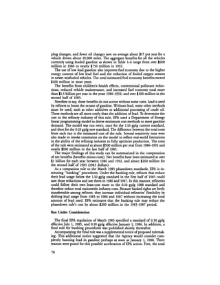 August 1984 The Fifteenth Annual Report Of The Council On Environmental Quality