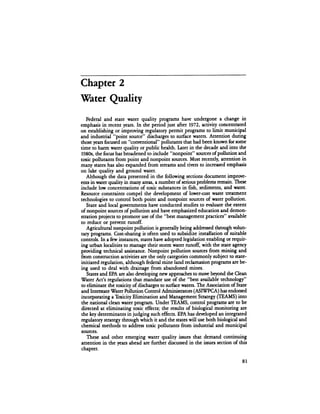 August 1984 The Fifteenth Annual Report Of The Council On Environmental Quality