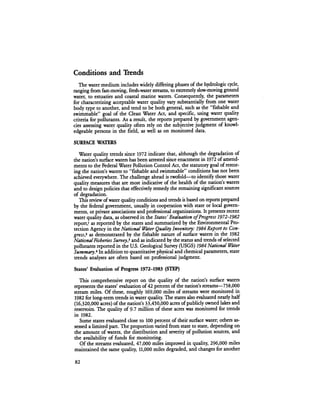 August 1984 The Fifteenth Annual Report Of The Council On Environmental Quality