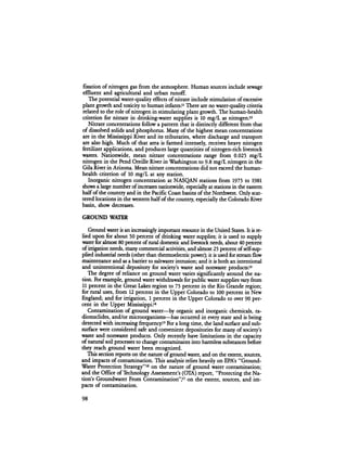 August 1984 The Fifteenth Annual Report Of The Council On Environmental Quality