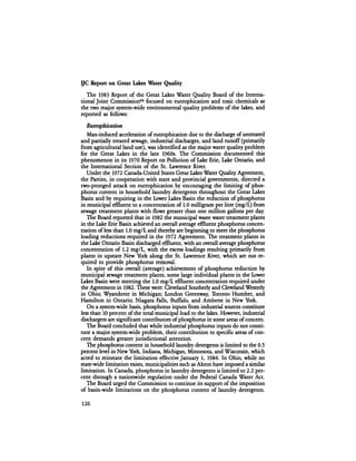 August 1984 The Fifteenth Annual Report Of The Council On Environmental Quality