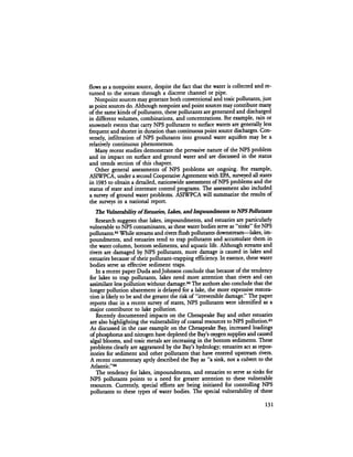 August 1984 The Fifteenth Annual Report Of The Council On Environmental Quality