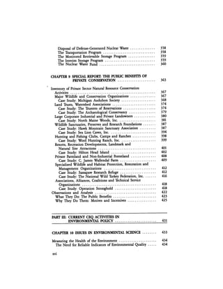 August 1984 The Fifteenth Annual Report Of The Council On Environmental Quality