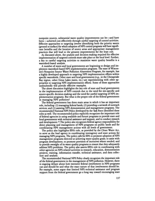 August 1984 The Fifteenth Annual Report Of The Council On Environmental Quality