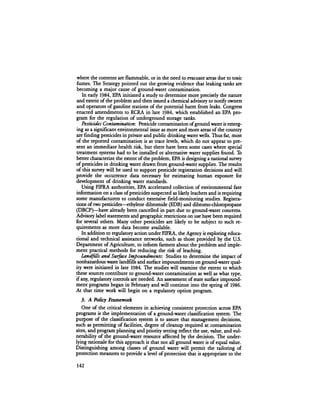 August 1984 The Fifteenth Annual Report Of The Council On Environmental Quality