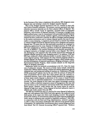 August 1984 The Fifteenth Annual Report Of The Council On Environmental Quality