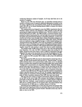 August 1984 The Fifteenth Annual Report Of The Council On Environmental Quality