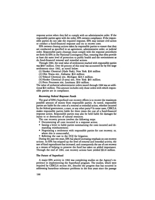 August 1984 The Fifteenth Annual Report Of The Council On Environmental Quality