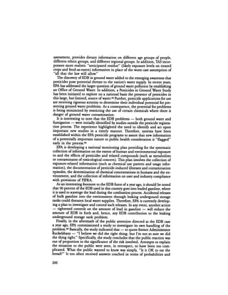 August 1984 The Fifteenth Annual Report Of The Council On Environmental Quality
