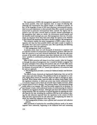 August 1984 The Fifteenth Annual Report Of The Council On Environmental Quality